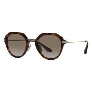 New PRADA Havana Round PR 05YS 2AU1X1 Sunglasses Women